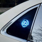 Nabíjecí LED logo na auto – s neonovým světelným efektem