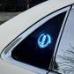 Nabíjecí LED logo na auto – s neonovým světelným efektem