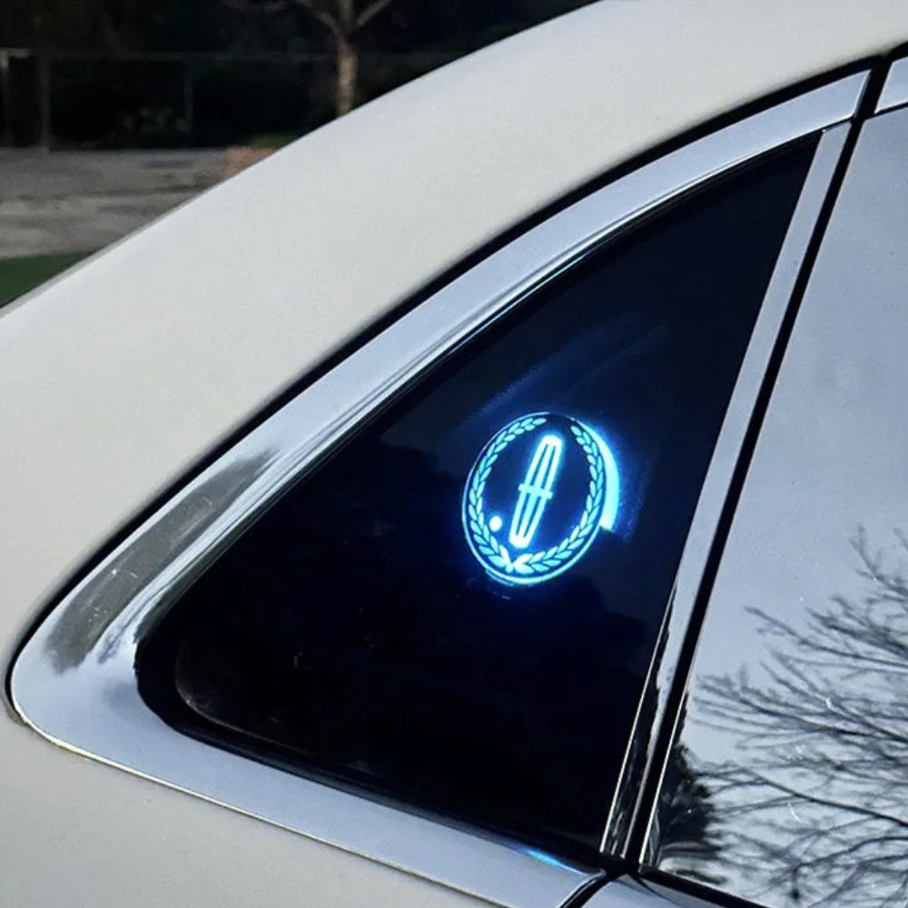 Nabíjecí LED logo na auto – s neonovým světelným efektem