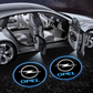 Snadno instalovatelný LED projektor do dveří automobilu (2 ks)