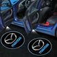 Snadno instalovatelný LED projektor do dveří automobilu (2 ks)