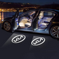 Snadno instalovatelný LED projektor do dveří automobilu (2 ks)