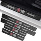 Door Sill Protectors with Logo — Front Doors, Rear Doors & Trunk